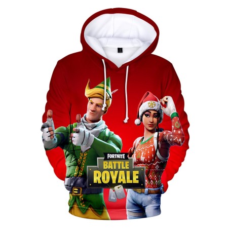 Sweat à Capuche - Duo de Noël