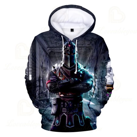 Sweat à Capuche - Chevalier Noir