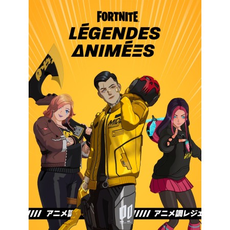Fortnite - Pack Légendes animées - Europe