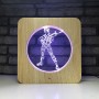Lampe en bois - Soldat