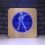 Lampe en bois - Soldat