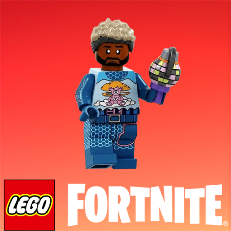 Lego Fortnite - Mitrailleur Fluo