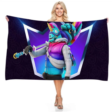 Serviette de bain - Licorne