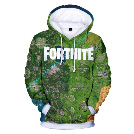 Sweat à capuche - Map