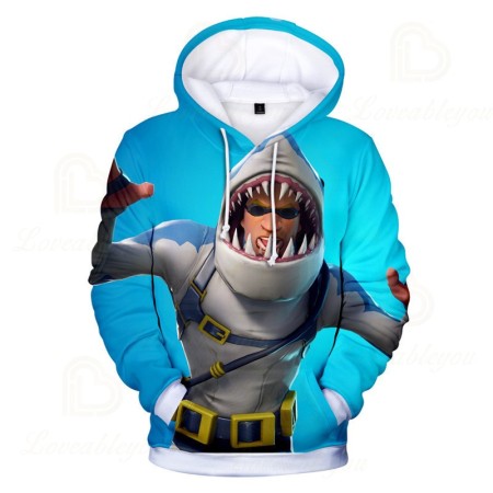 Sweat à Capuche - Requin